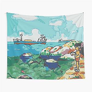 Sousuke Finds Ponyo Tapestry