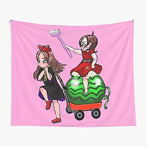 Fan art of Kiki Ponyo Tapestry