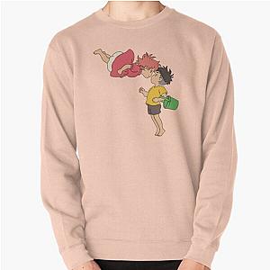 Ponyo and Sosuke Pullover Sweatshirt