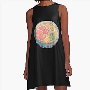 Ponyo Ramen Noodles A-Line Dress