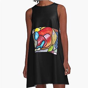Ponyo an Impressionist A-line Dress