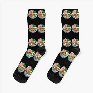 Ponyo Ramen Socks