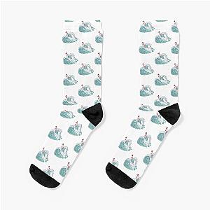 Ponyo waves socks