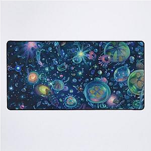 Ponyo Painting Jellyfish Anime Underwater Desk Mat