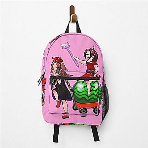 Fan art of Kiki & Ponyo backpack