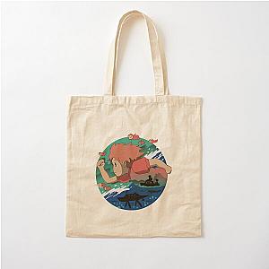 Gorry Ponys on the Cliff by the Sea Tote