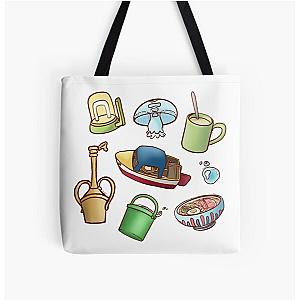 Ponyo Over Print Tote Bag
