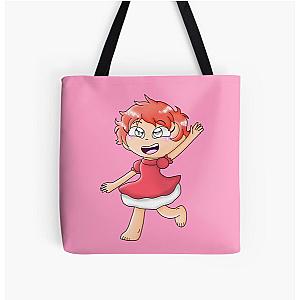 Ponyo Over Print Tote Bag
