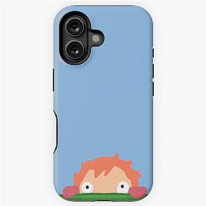 Peeping Ponyo iPhone Tough Case