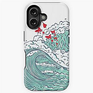 Ponyo waves iPhone tough case