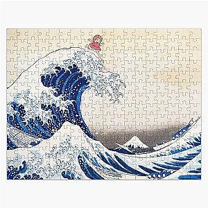 Ponyo Riding a Puzzle