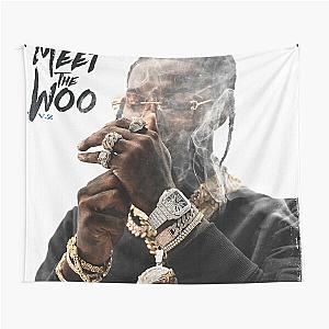 Pop Smoke Tapestries - Meet The Woo  Tapestry