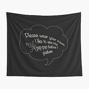 Pop Smoke Tapestries - I like to see my Pop Pop white Tapestry