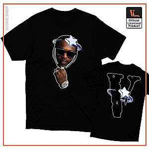 Vlone Shirts – Vlone Halo X Pop Smoke T-Shirt