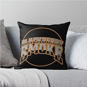 Pop Smoke Pillows - Blackberry Smoke Logo Throw Pillow