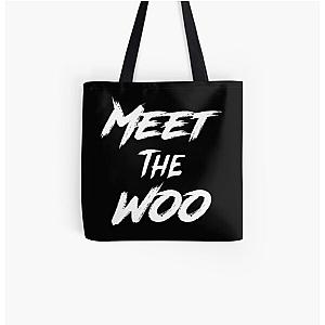 Pop Smoke Bags - Pop Smoke Meet The Woo All Over Print Tote Bag