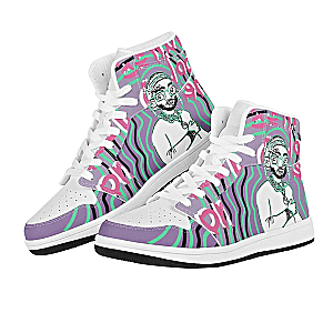 Pop Smoke Shoes – Anime Pop Smoke Printed Trendy Shoes