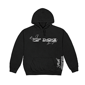 Pop Smoke x Vlone Faith King Of New York Hoodie Official Merch