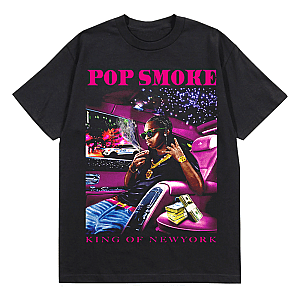 Pop Smoke X Vlone King Of Ny T-shirt Official Merch