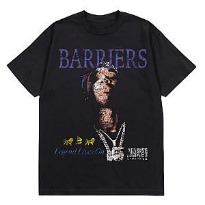 Barriers Pop Smoke Legend Lives On T-shirt Official Merch