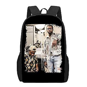 Rapper Pop Smoke Backpack - D Printed Pop Smoke Backpack