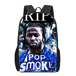 Rapper Pop Smoke Printed Backpack - Printed Pop Smoke Backpack