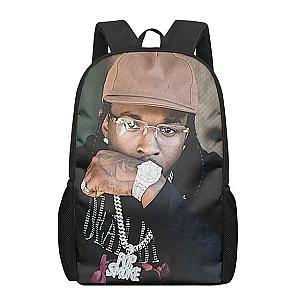 Pop Smoke Printed Backpack - Fashion Printed Pop Smoke Backpack