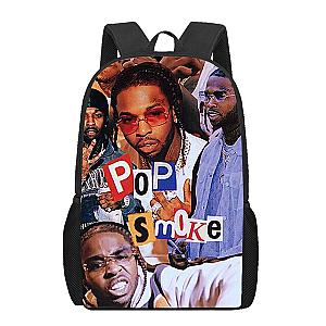 Pop Smoke Backpack - Fashion Printed Pop Smoke Backpack