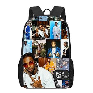 Pop Smoke Backpack - Casual Fashion Printed Pop Smoke Backpack