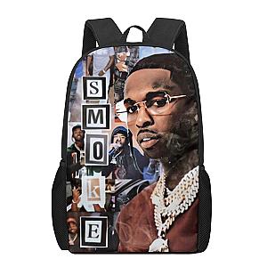 Pop Smoke Backpack - Rapper School Printed Backpack