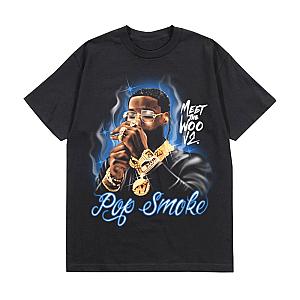 Pop Smoke T-Shirts – Printed Classic Pop Smoke T-Shirt