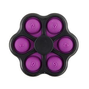 6 Sided Simple Dimple Fidget Toy Pop It Shapes