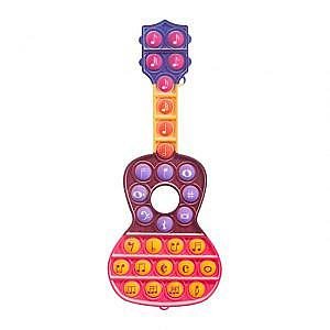 Guitar Simple Dimple Fidget Toy Pop It Shapes