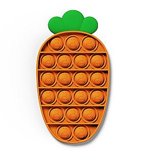 Carrot  Simple Dimple Fidget Toy Pop It Plant