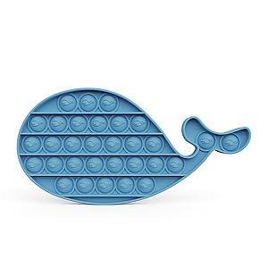 Whale Simple Dimple Fidget Toy Pop It Shapes