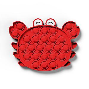 Crab Simple Dimple Fidget Toy Pop It Shapes