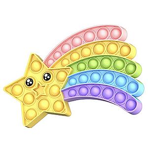 Star Simple Dimple Fidget Toy Pop It Shapes