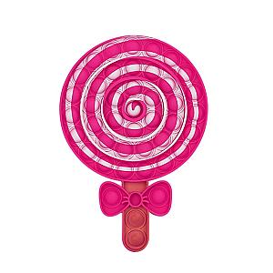 Lollipop Simple Dimple Fidget Toy Pop It Shapes