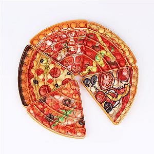 Pizza Simple Dimple Fidget Toy Pop It Shapes