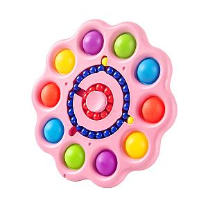 10 Sides Spinner Simple Dimple Fidget Toy Pop It Shapes