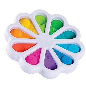 Round Simple Dimple Fidget Toy Pop It Shapes