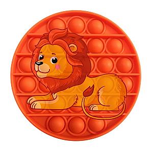 Lion Image Simple Dimple Fidget Toy Pop It Animals