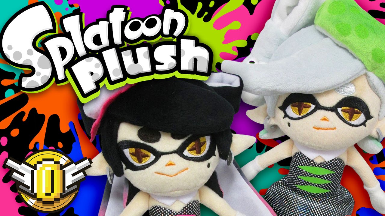 SPLATOON Squid Sisters! Callie and Marie Plush! - Super Coin Crew - YouTube