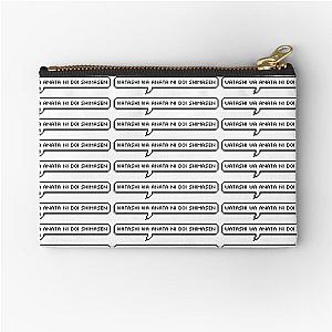 Poppy "I do not agree with you" Zipper Pouch