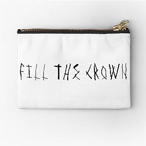 Poppy Fill the Crown Zipper Pouch