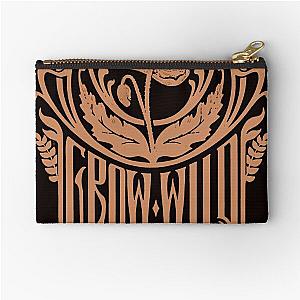 GROW WILD - POPPY Classic  Zipper Pouch