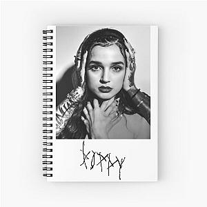 Hear Poppy Spiral Notebook