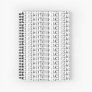 Poppy Anything Like Me Spiral Notebook