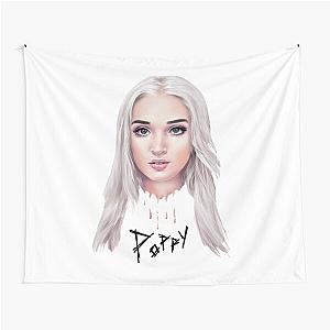 Poppy Drip Tapestry