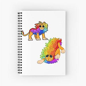 Poppy Playtime Chapter 4 Yarnaby Lion Spiral Notebook